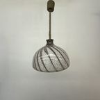 Doria Leuchten Glass Hanging Lamp , 1970S thumbnail 11