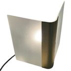 Vintage - Postmodern - Wall Sconce With Brass Centre - Metalarte Spain - Ca. 1990’S thumbnail 4