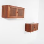 Danish Modern Wall Cabinets By Johannes Andersen, 1960’S thumbnail 10