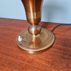 Art Deco Messing Lamp, Jaren 20-30 thumbnail 9