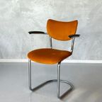 Gebr De Wit 3011 Eetkamerstoelen Vintage Geel Terra Prijs Ps thumbnail 8