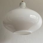 White Droplet Shaped Pendant Lamp Ikea 1980/1990 thumbnail 4