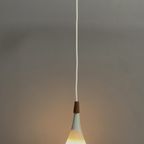 Holmegaard Grey Glass Hanging Lamp 1960S thumbnail 2