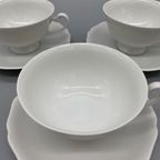 Set Hutschenreuther Theekopjes En Schotels Wit 6 Delig thumbnail 5