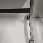 Industrieel Gefineerd Bijzet Tvtafel Op Wielen Jaren 70-80 thumbnail 4