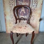 Klassieke Slaapkamer Stoel Mahonie Hout 50x45cm En 94cm Hoog thumbnail 3