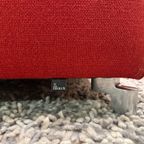 Leolux Faya Lobi Hoekbank + Hocker (rood) – Np: €8.000 thumbnail 9