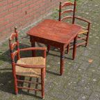 Kindersetje Tafeltje Met 2 Stoeltje thumbnail 3