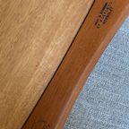 Zes Deens Vintage Houten Eetkamerstoelen Koefoed Hornslet thumbnail 3
