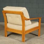 Vintage Deense Fauteuil – Notenhout – Jaren 60 thumbnail 8