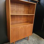 Vintage Deense Boekenkast / Highboard, Teak, 1960'S thumbnail 5