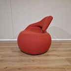 Leolux Gisa Draaifauteuil - Rood - Stof - Design - Zgan thumbnail 7