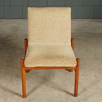Deense Loungeset – Twee Fauteuils Met Tafeltje – Jaren 70 thumbnail 7