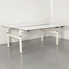 Drentea Benchwerkplek, Wit Blad, (2X) 160 X 80 Cm, Hoogte Instelbaar Onderstel thumbnail 2