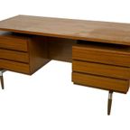 Vintag Bureau Werkplek Vrijstaand Design Jaren 60 thumbnail 11