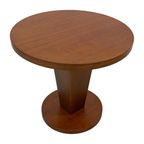 Vintage Bijzettafel Art Deco Stijl Jaren 80 Hout Taletje thumbnail 2