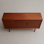 Arne Vodder Highboard Model Os63 thumbnail 6