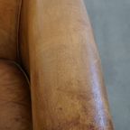Stijlvolle Schapenleren Clubfauteuil Met Een Tijdloos Design Van Nico Van Oorschot thumbnail 4