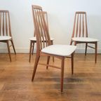 Set Van 4 "eva" Stoelen Van Niels Koefoed Voor Koefoed Horns thumbnail 2