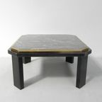 Fedam Salontafel , Hollywood Regency, Marmer In Stalen Frame thumbnail 9