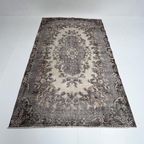 Beige Bruin Vintage Yuruk Vloerkleed 265 X 170 Cm thumbnail 4
