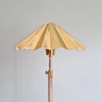 Lampe Sur Pied En Métal Chromé Et Laiton, 1970 thumbnail 10