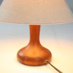 Vintage Heukerath Massief Teak Lamp thumbnail 11