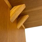 Vintage Minimalistische Eikenhouten Salontafel 80's Design thumbnail 21