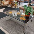 Vintage Design 'Sunflower' Tegel Salontafel thumbnail 5