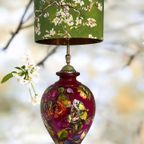 Vintage Handbeschilderde Unieke Vaaslamp thumbnail 11