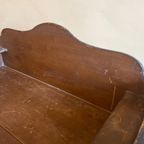 Antiek Zweeds Bureau Werktafel Schrijfbureau thumbnail 11