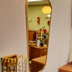 Vintage Wandspiegel Spiegel Mirror Messing Goud thumbnail 4