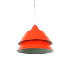 Fog & Morup Zone Hanglamp Rood, 1960'S thumbnail 4