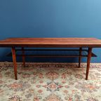 Vintage Palissander Salontafel, Jaren 60 thumbnail 4