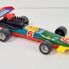 Vintage Blik Speelgoed Joustra Formule 1 Rtx 6 Race Auto '70 thumbnail 10