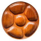 Teak Houten Hapjesschaal Midcentury Laur Jensen thumbnail 2