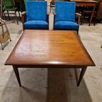 Vintage Salontafel Vierkante Deense Coffeetable thumbnail 8