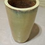 Xl Keramische Bloempot Planter, Olijfgroen, H 56 Cm thumbnail 10