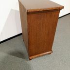 Italian Walnut Dresser With 5 Drawers, 1950S thumbnail 5