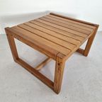 Vintage Latten Bijzettafel Karin Möbring Voor IKEA thumbnail 2