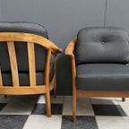 Set Of Two Wilhem Knoll Chairs 1960S thumbnail 8