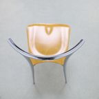4X Postmodern Dining Chair In Chrome And Plywood By Segis, 1990S thumbnail 11