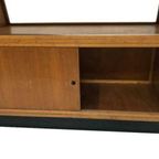 Antieke Winkel Vitrine Toonbank Met Schuifdeuren, Jaren 50 thumbnail 18