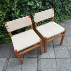 2 Vintage Japandi Design Stoelen Stijl Alvar Aalto thumbnail 4