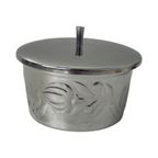 Alfra Alessi - Round Bowl - Butter Dish - Special Edition For Unilever - Stainless Steel thumbnail 2