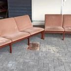 Vintage Deens Bankstel Set / Hoekbank thumbnail 15