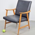 Vintage Fauteuil De Ster Gelderland Deens Design ‘60 Beuken thumbnail 10