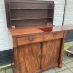 Antiek Mahonie Dressoir/ Buffet Met Veel Mogelijkheden Zie De Omschrijving En Foto'S thumbnail 17