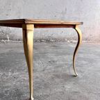 Vintage Golden Legs And Black Lines Top Coffee Table thumbnail 10