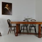Verbazingwekkende Art Deco Eettafel thumbnail 26